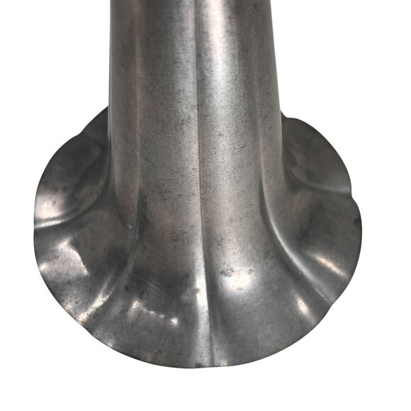 Vtg KSO Kayserzinn Pewter Art Nouveau Jugendstil Vase Women Figures P108 8.5 in - Picture 13 of 15